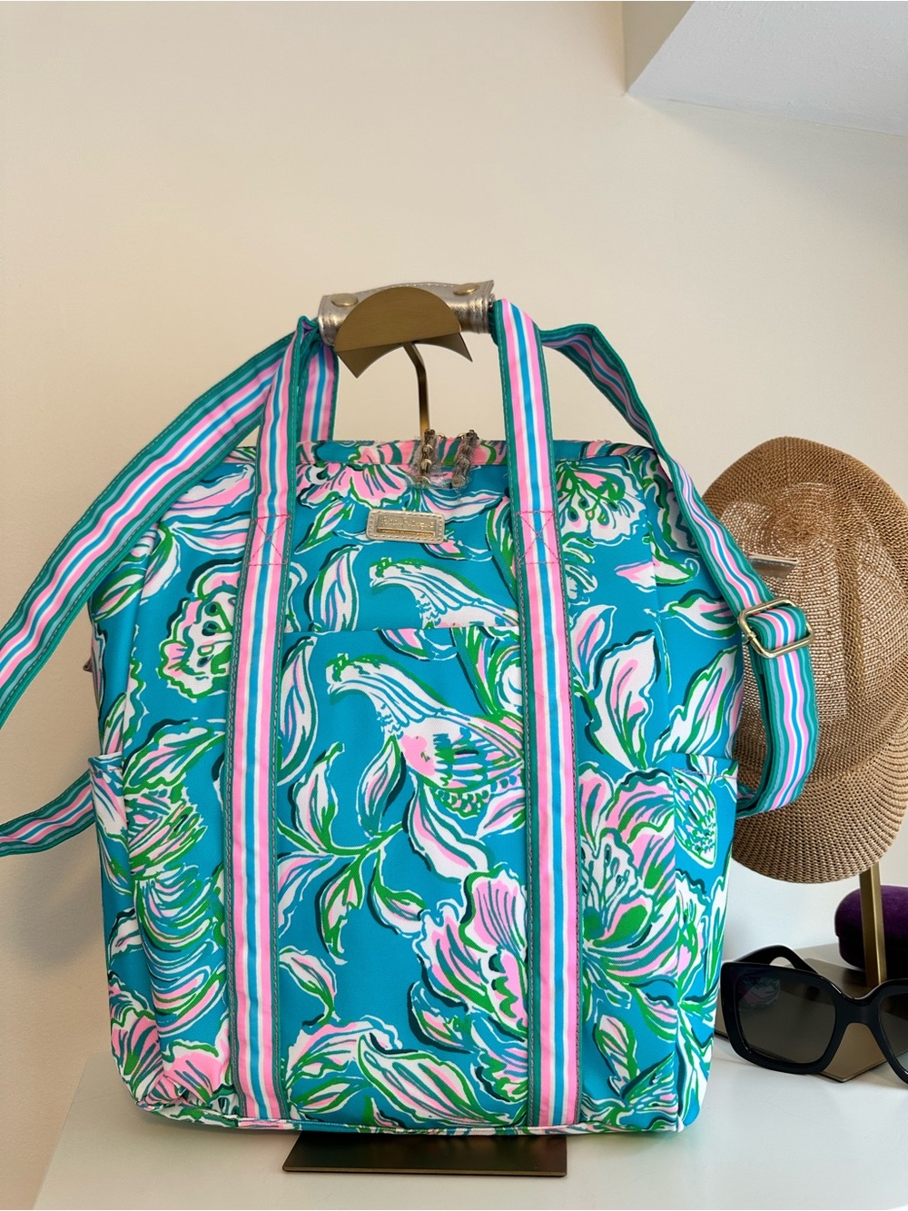Lilly Pulitzer insulated 
backpack